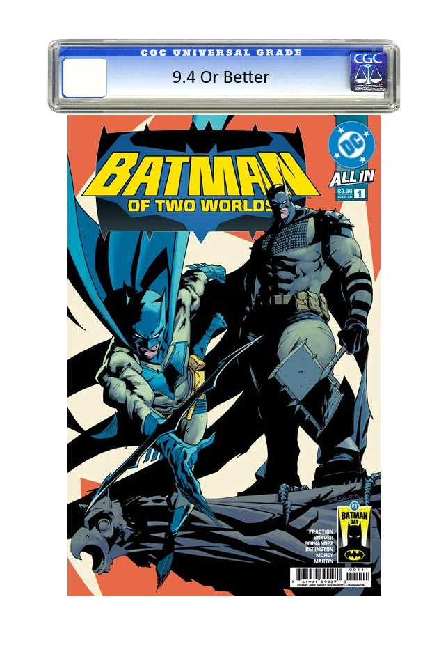 BATMAN DAY 2026 BATMAN OF TWO WORLDS LIMIT ONE PER ORDER
