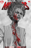 MARK SPEARS MONSTERS #1 BLACK WHITE & DEAD EDITION [7TH PRINTING] CVR B MARK SPEARS THE CRIMSON BRIDE VAR