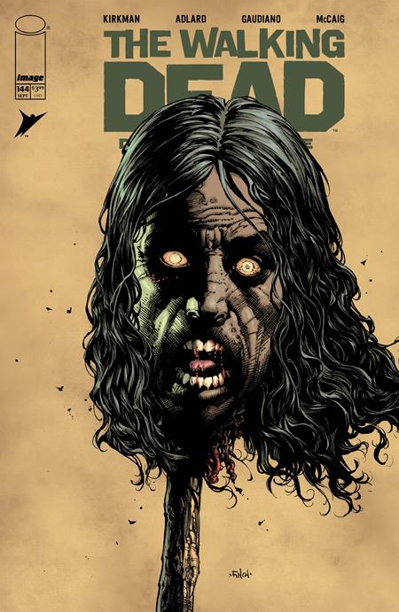 WALKING DEAD DELUXE #144 Cover A - DAVID FINCH & DAVE MCCAIG