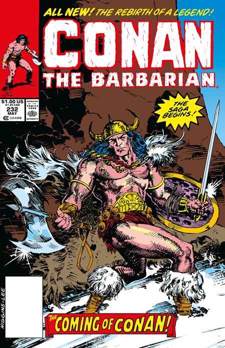 CONAN THE BARBARIAN THE ORIGINAL COMICS OMNIBUS HC VOL 09 REGULAR EDITION MICHAEL HIGGINS (MR)