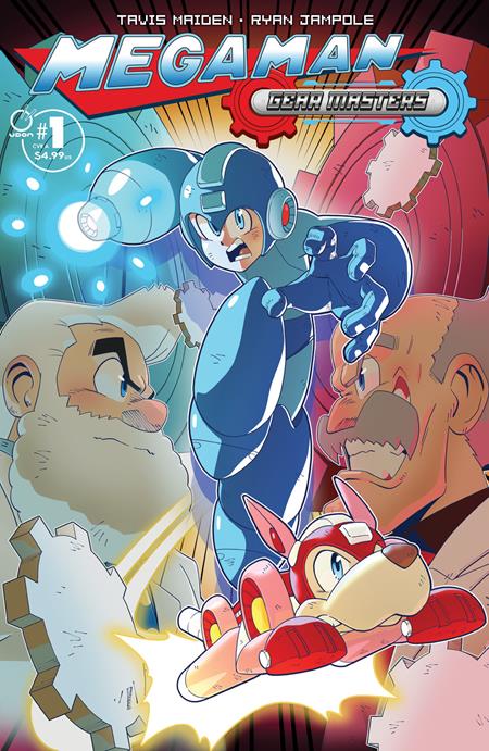 MEGA MAN GEAR MASTERS #1 (OF 5) Cover A - RYAN JAMPOLE