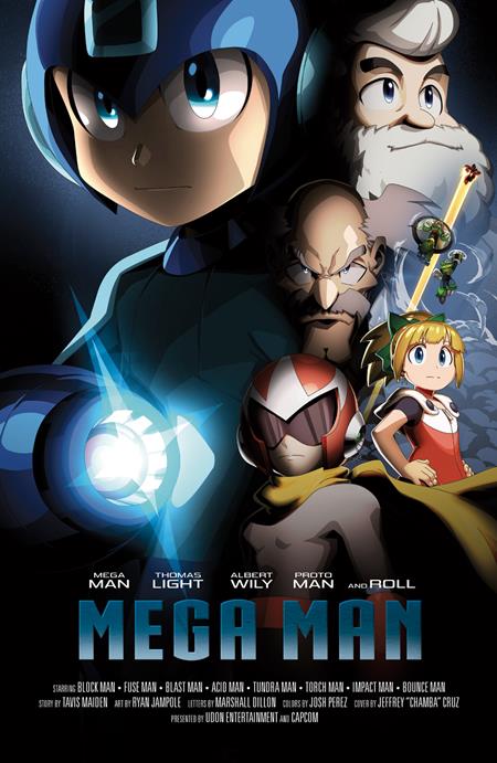 MEGA MAN GEAR MASTERS #1 (OF 5) Cover C - JEFFREY CRUZ