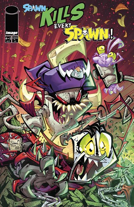 SPAWN KILLS EVERY SPAWN #1 -5 CVR A COMPLETE SET/RUN