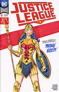 DF DC COMICS COMMISSIONED COVER ART SIGNED AND REMARKED BY MARIANO NICIEZA AND JOE DELBEATO WITH A WONDER WOMAN SKETCH