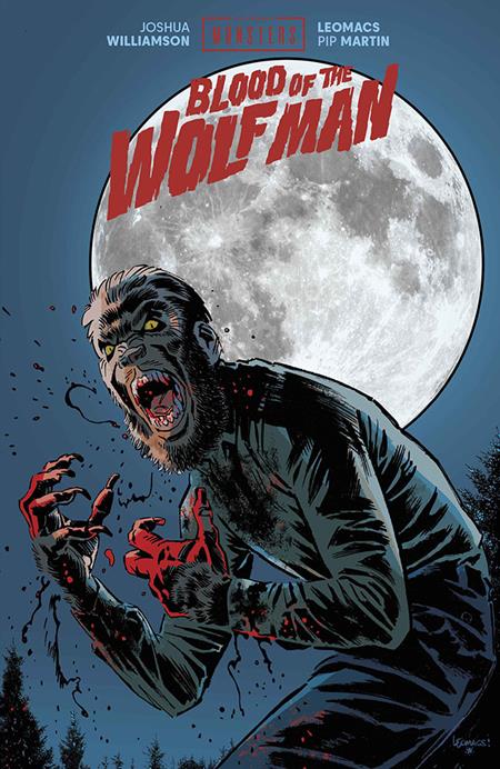 UNIVERSAL MONSTERS BLOOD OF THE WOLF MAN HC LEOMACS CVR (MR)