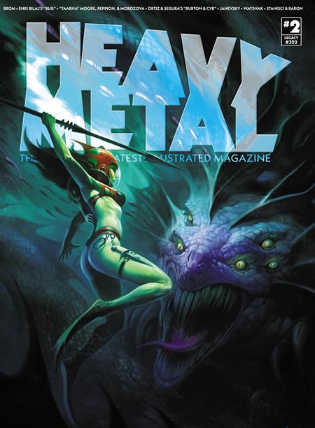 HEAVY METAL MAGAZINE HC #2 (MR)