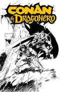 CONAN & DRAGONERO #1 SDCC EXCLUSIVE ROB DE LA TORRE INKS CARDSTOCK VAR (MR)