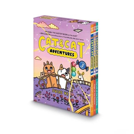 Cat & Cat Adventures a Graphic Novel TP 3-book Box Set (VOLS 04 & 05 & 06)