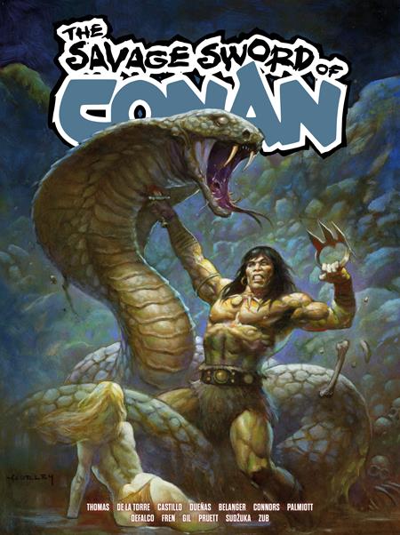 Savage Sword of Conan TP Vol. 5 Direct Market Edition Alex Horley Cvr