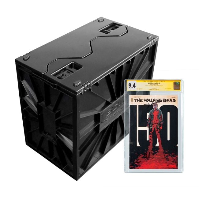 GRADED COMIC BOOK BIN BLACK