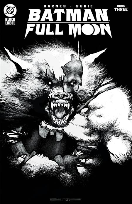 BATMAN FULL MOON #1-4 CVR A SET/RUN COMPLETE GLOW-IN-THE-DARK #1 IS 2ND PRINT