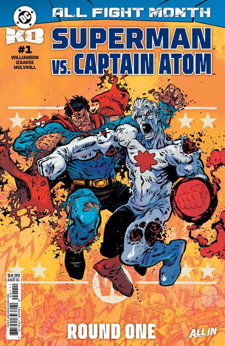 DC K.O. SUPERMAN VS CAPTAIN ATOM #1 (ONE SHOT) CVR A JORGE CORONA