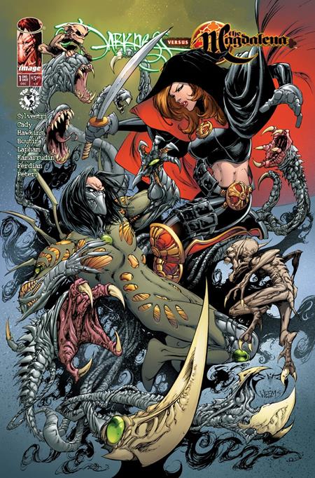 Darkness vs The Magdalena #1 Cover B Joe Benitez & Richard Isanove