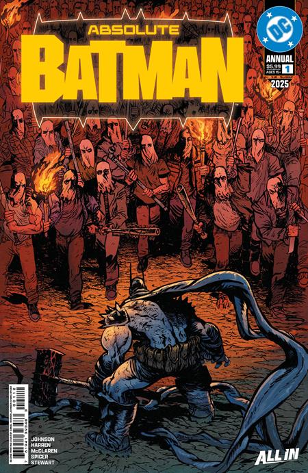 ABSOLUTE BATMAN 2025 ANNUAL #1 (ONE SHOT) [2ND PRINTING] CVR A DANIEL WARREN JOHNSON