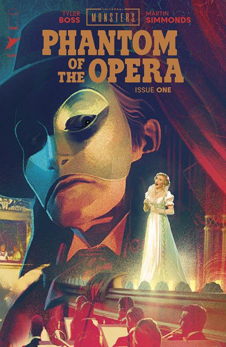UNIVERSAL MONSTERS PHANTOM OF THE OPERA #1 (OF 4) CVR B JOSHUA MIDDLETON VAR