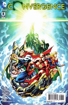 CONVERGENCE #8 CVR A REGULAR ANDY KUBERT COVER