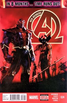 NEW AVENGERS VOL 3 #24 CVR A REGULAR GABRIELE DELL'OTTO COVER