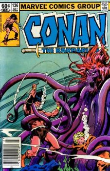 CONAN THE BARBARIAN VOL 1 #136 CVR B NEWSSTAND EDITION
