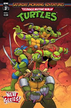 TEENAGE MUTANT NINJA TURTLES: SATURDAY MORNING ADVENTURES CONTINUED #3 CVR A TIM LATTIE REGULAR