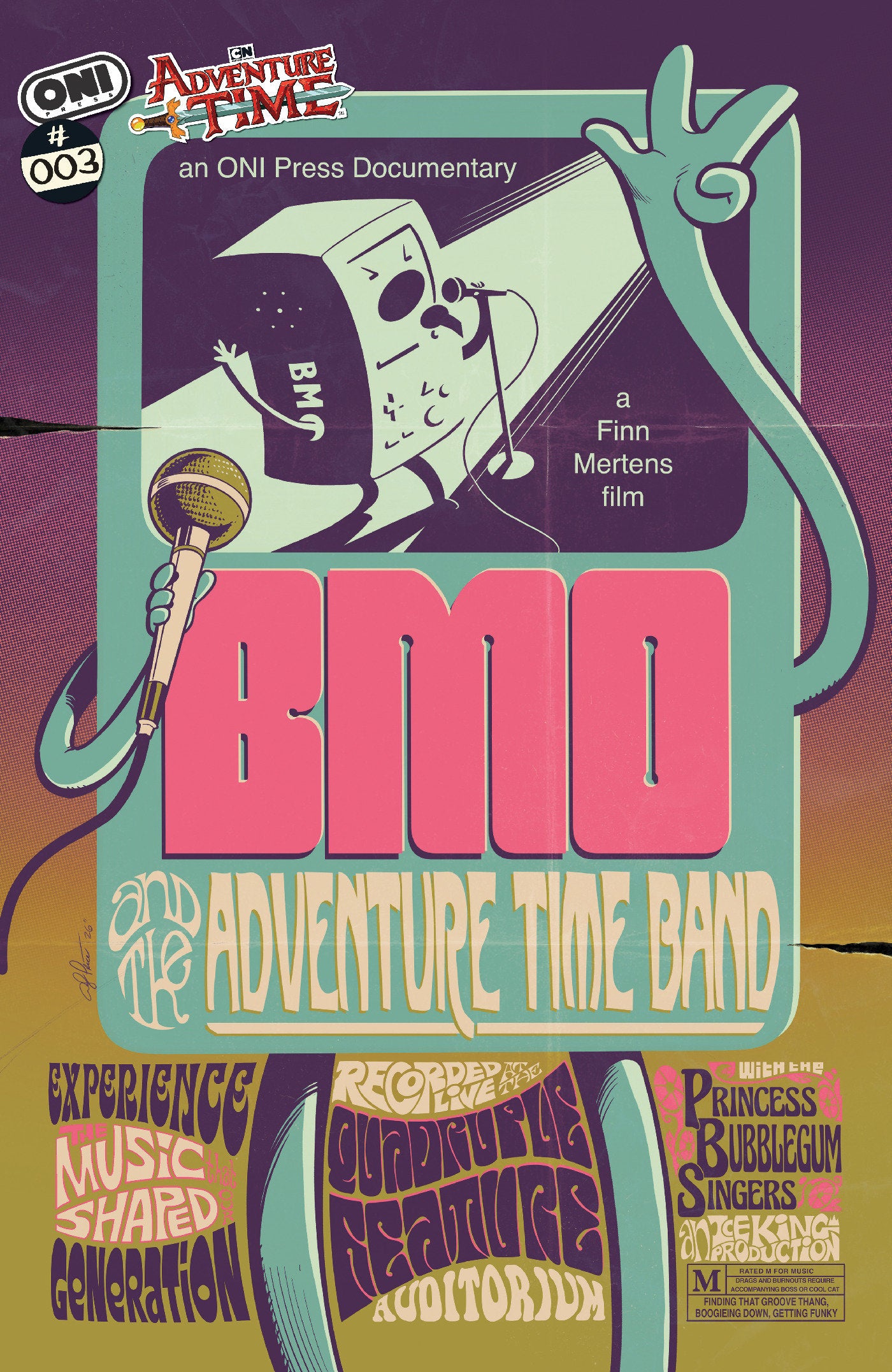 ADVENTURE TIME QUADRUPLE FEATURE #3 CVR Cover D - INC ANDY PRICE VAR