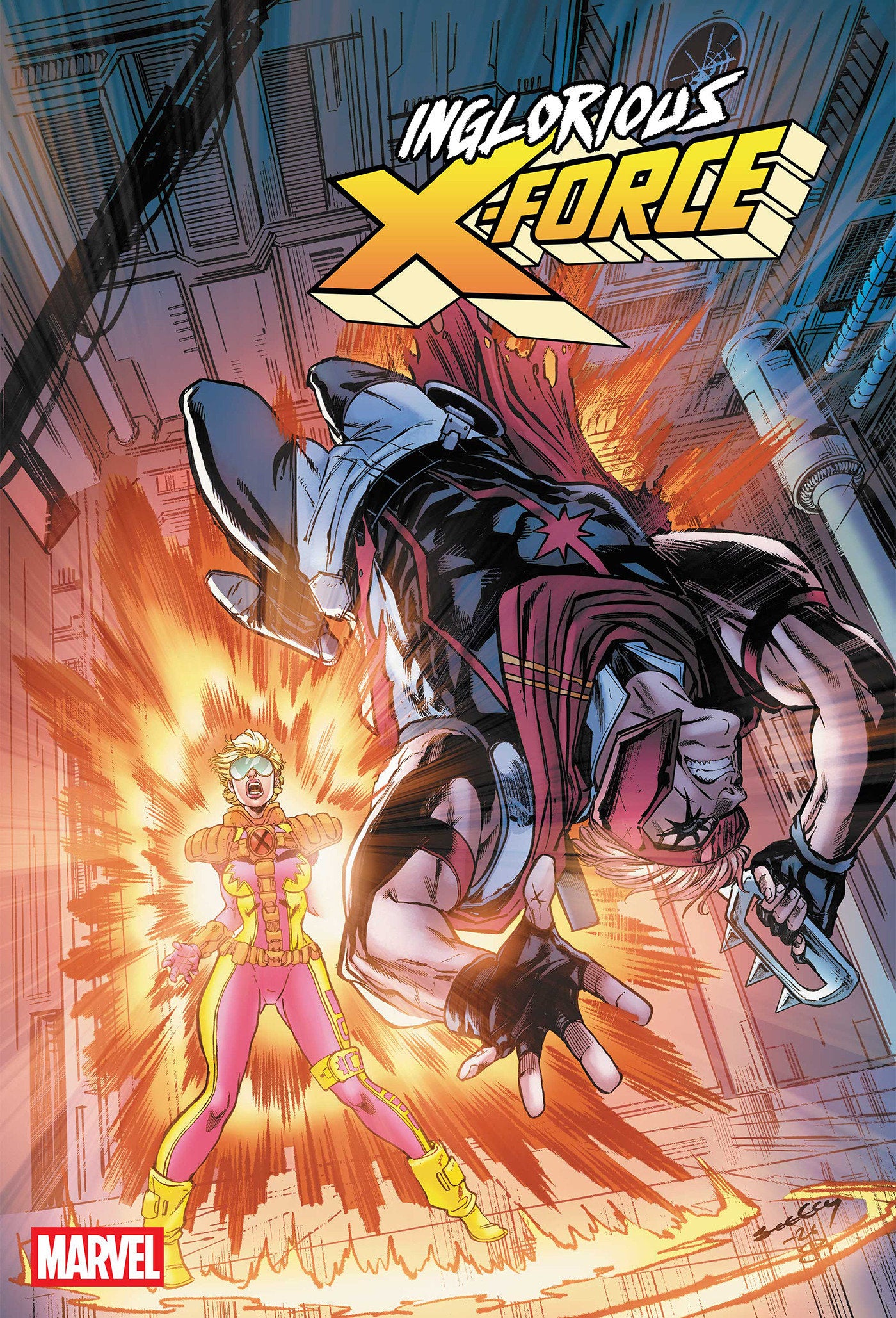 INGLORIOUS X-FORCE #9 Cover B - TIM SEELEY