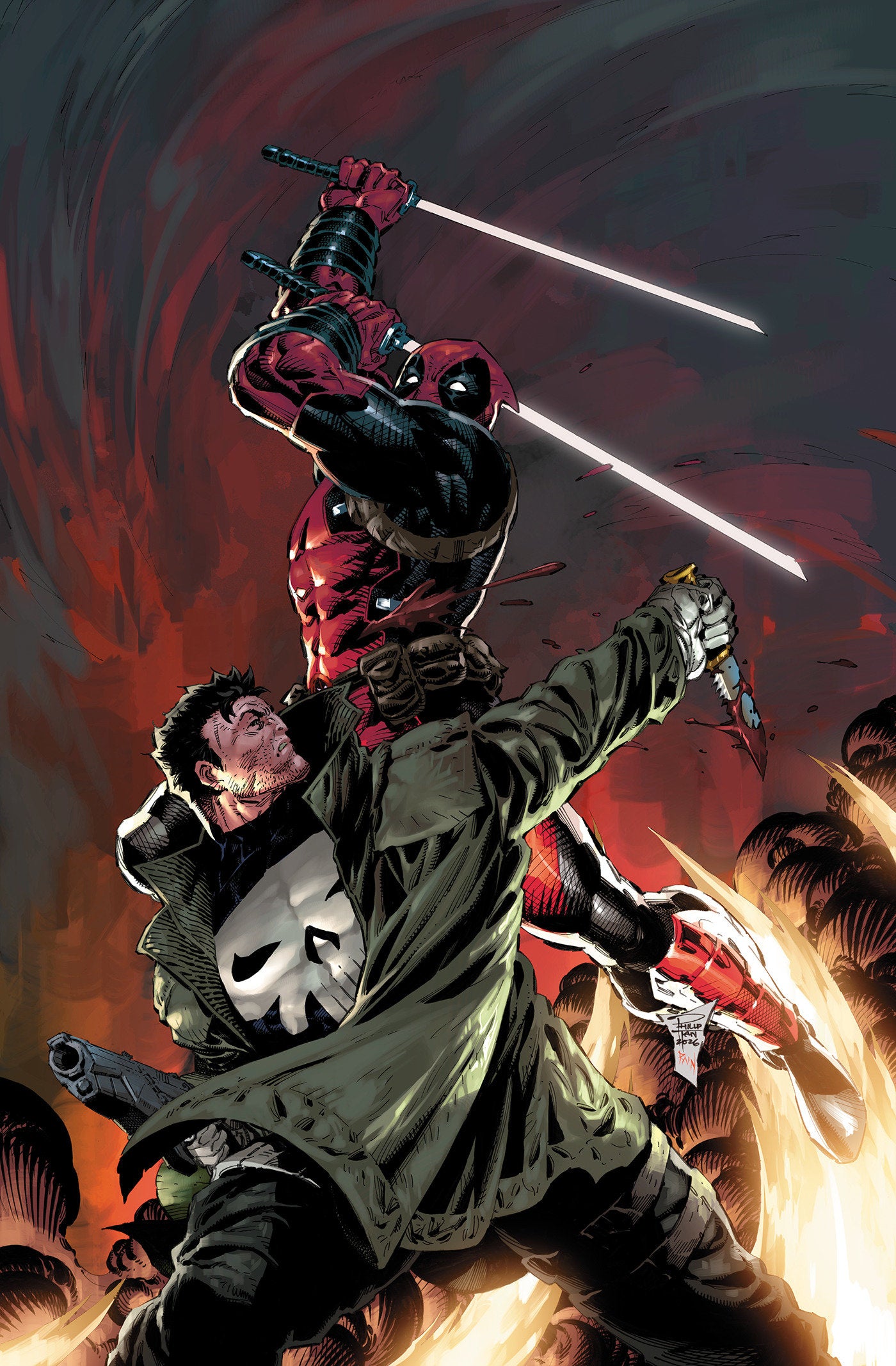 PUNISHER #8 Cover G - PHILIP TAN VIRGIN