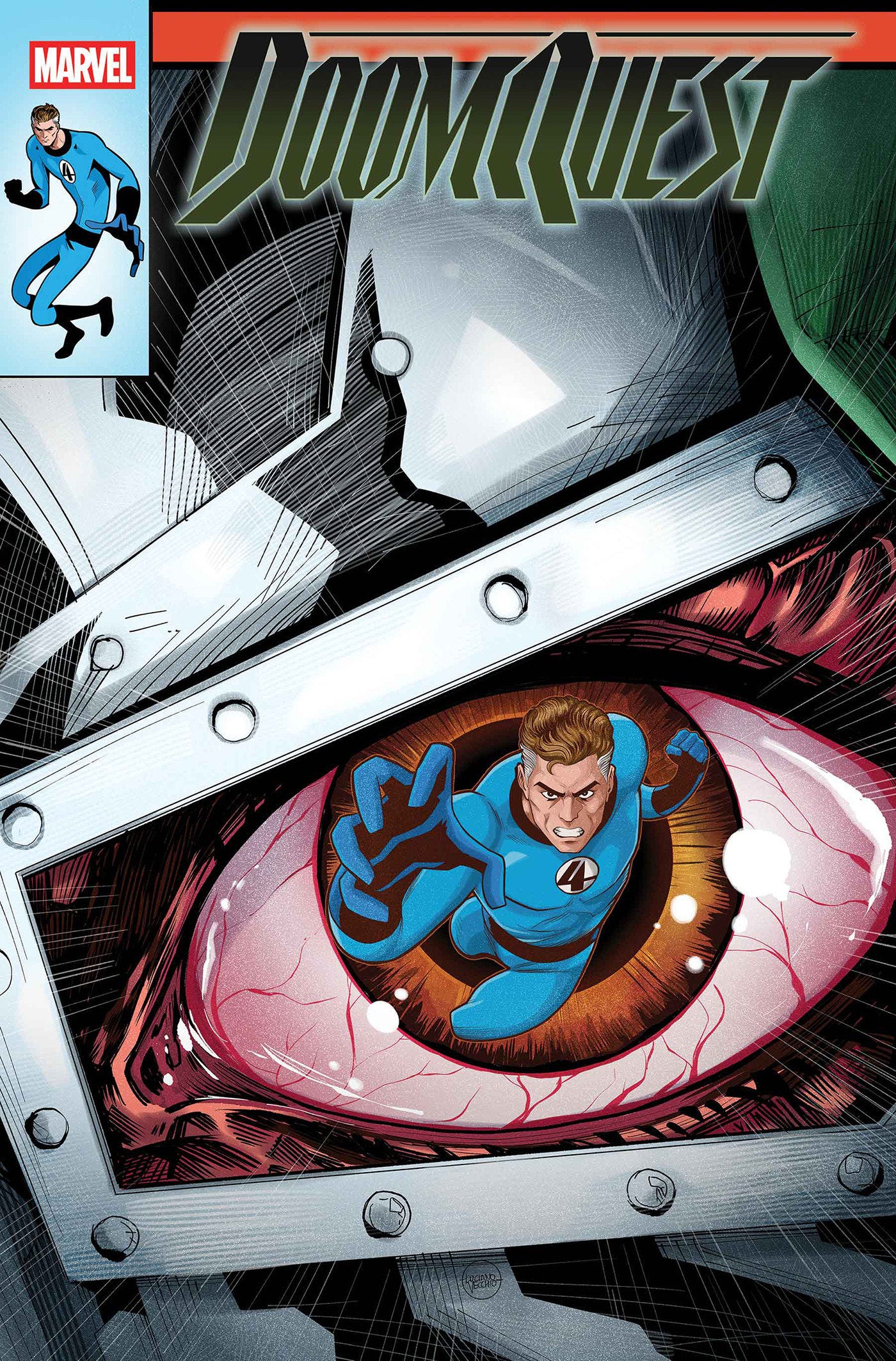 DOOMQUEST #4 Cover B - LUCIANO VECCHIO HOMAGE