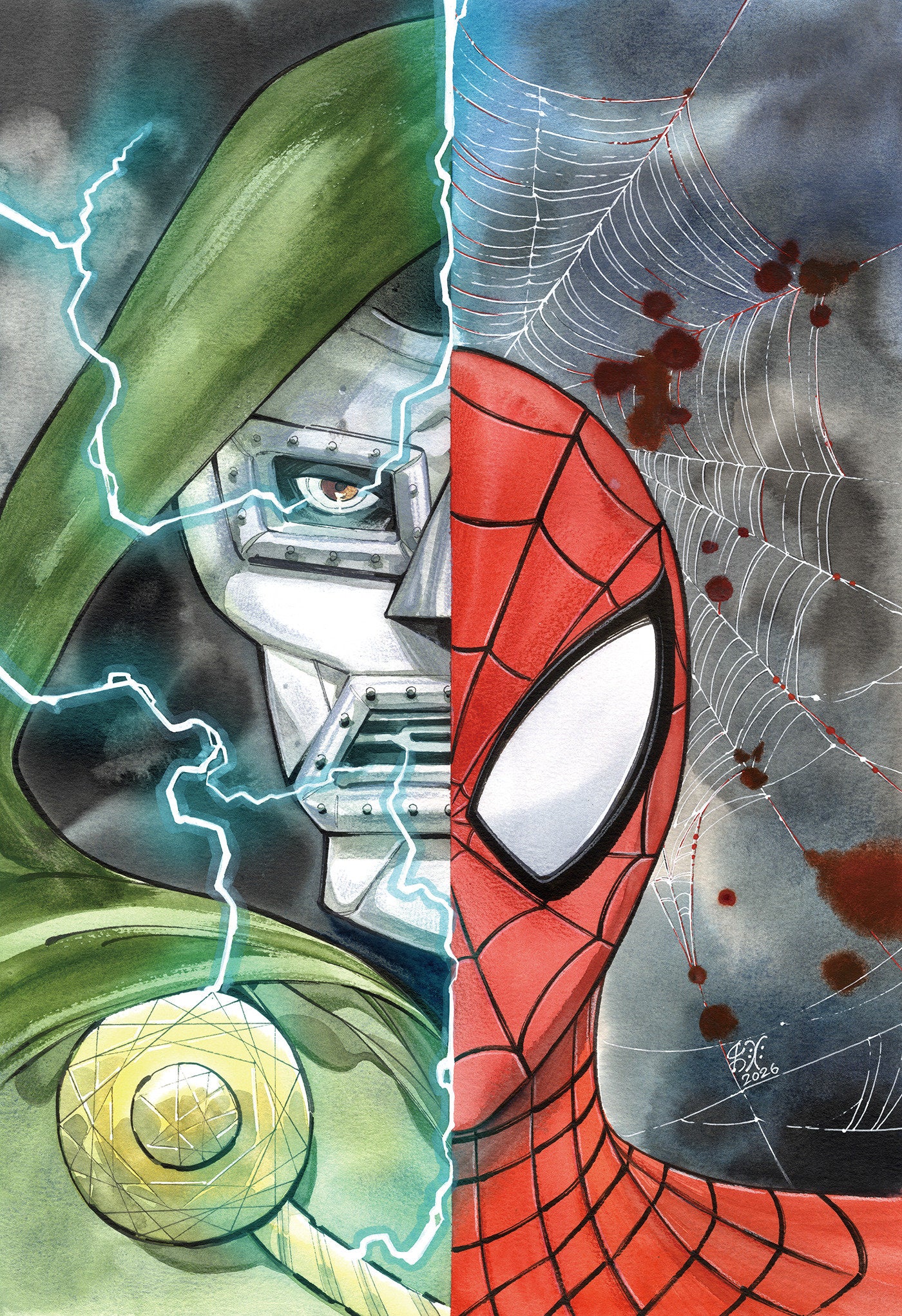 CHALLENGES OF DOOM: SPIDER-MAN #1 Cover D - PEACH MOMOKO VIRGIN
