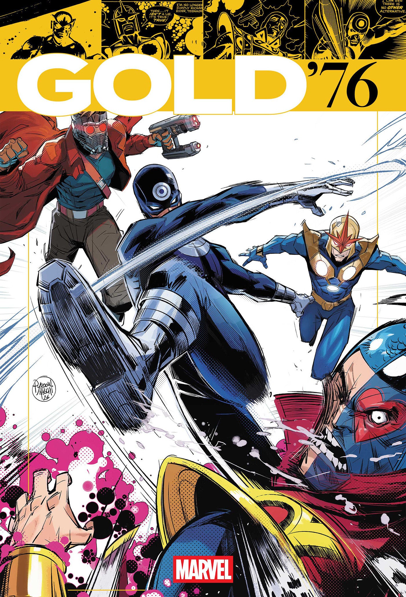 MARVEL GOLD '76 #1 Cover B - HICHAM HABCHI HOMAGE