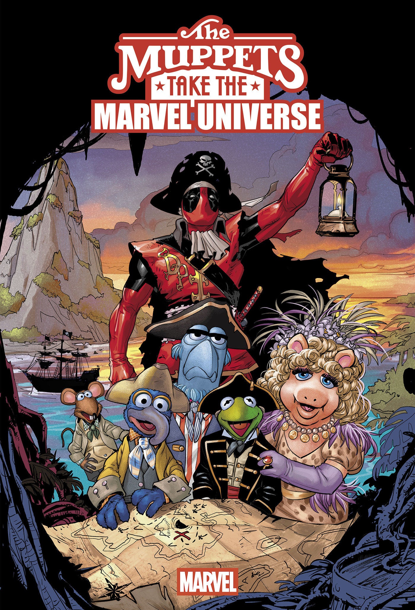MUPPETS TAKE THE MARVEL UNIVERSE #1 Cover G - MATTEO LOLLI MUPPET TREASURE ISLAND 30TH ANNIVERSARY