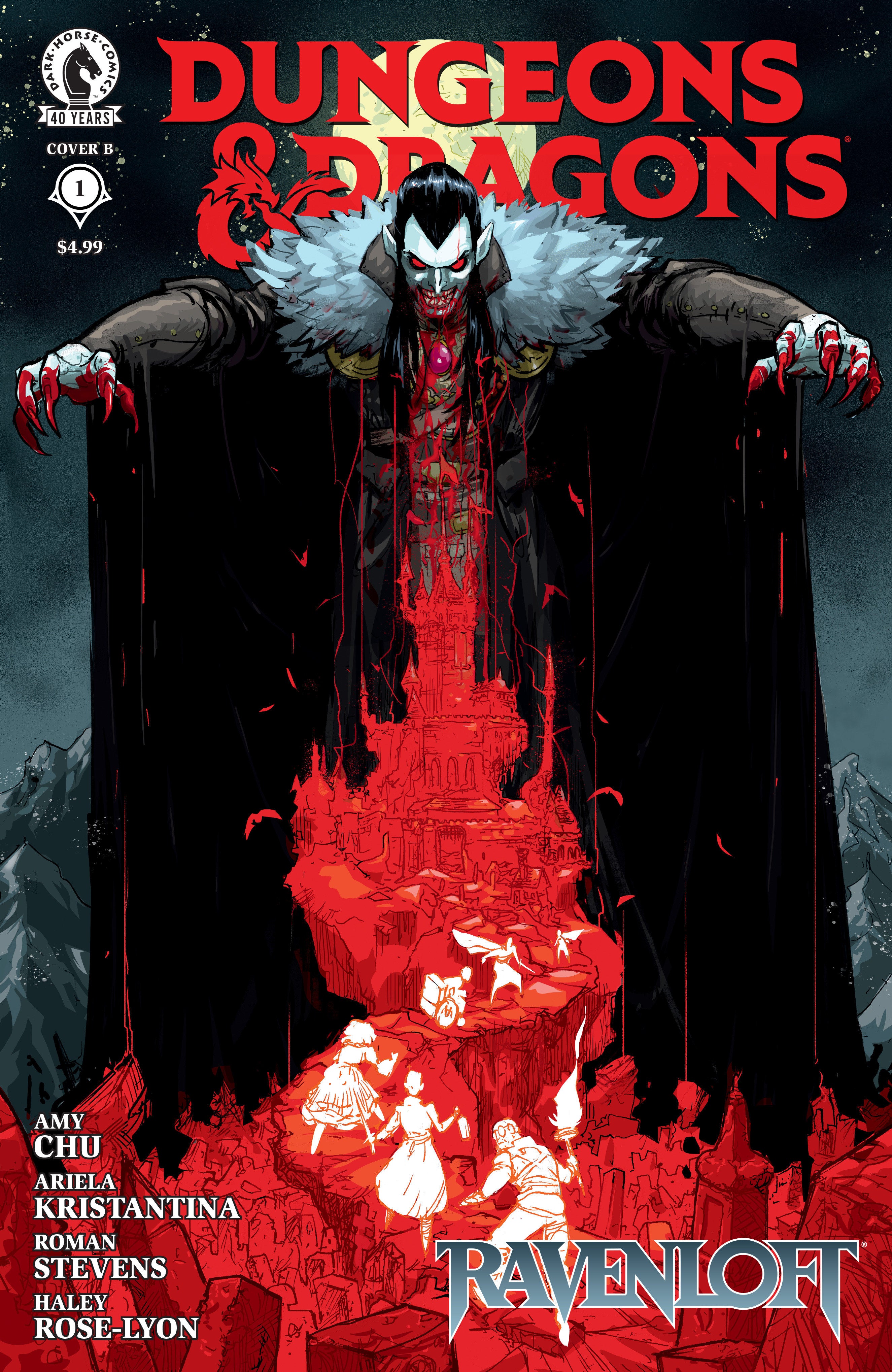 Dungeons & Dragons: Ravenloft #1 Cover E - ) (Riley Rossmo