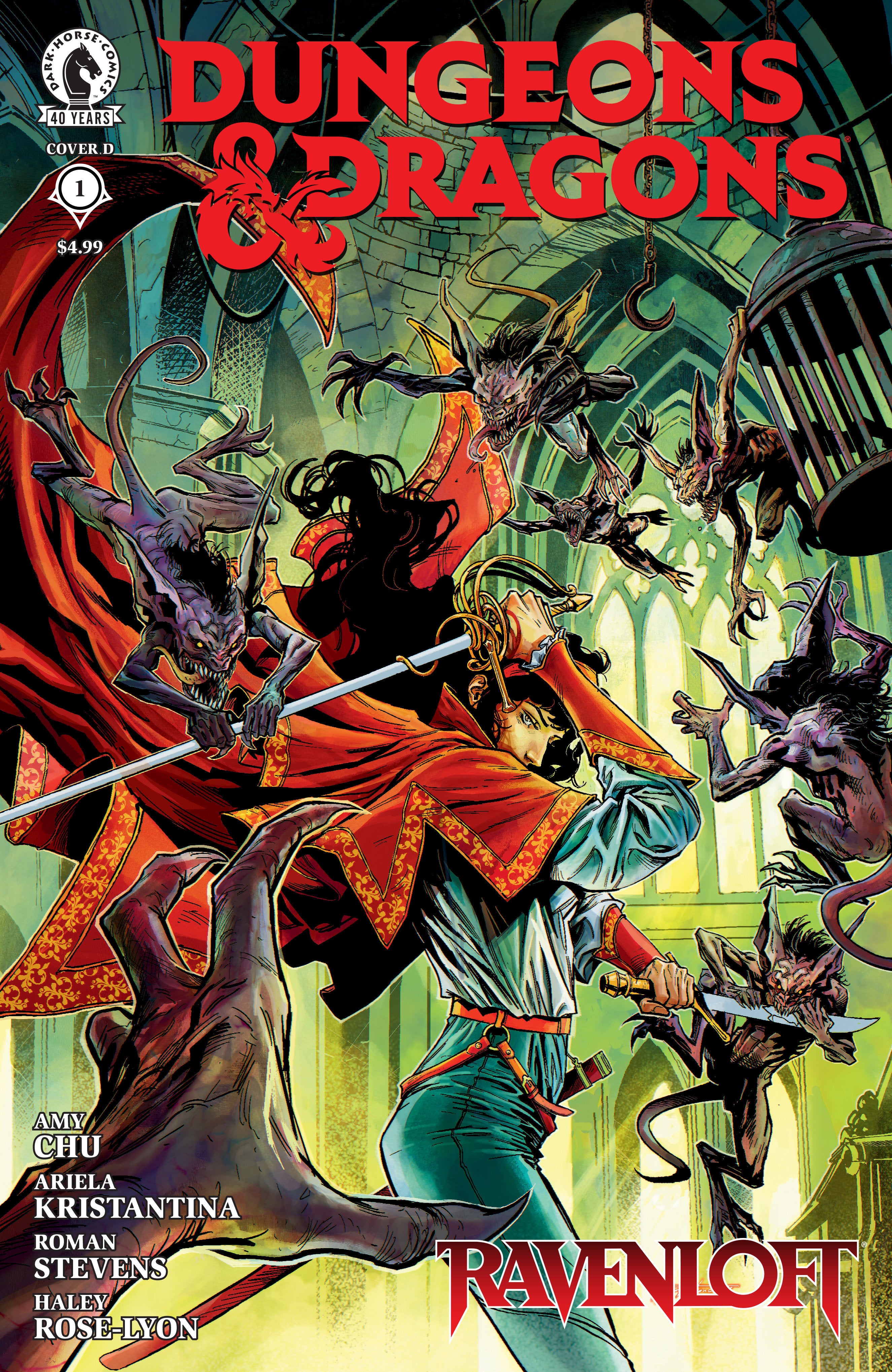 Dungeons & Dragons: Ravenloft #1 Cover D - Todor Hristov