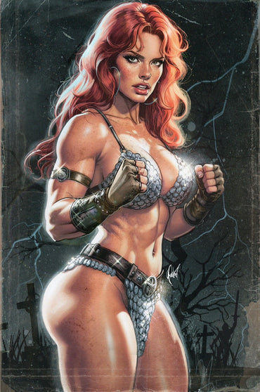 RED SONJA SHE DEVIL WITH A SWORD #1 CEDRIC POULAT 616 COMICS EXCLUSIVE