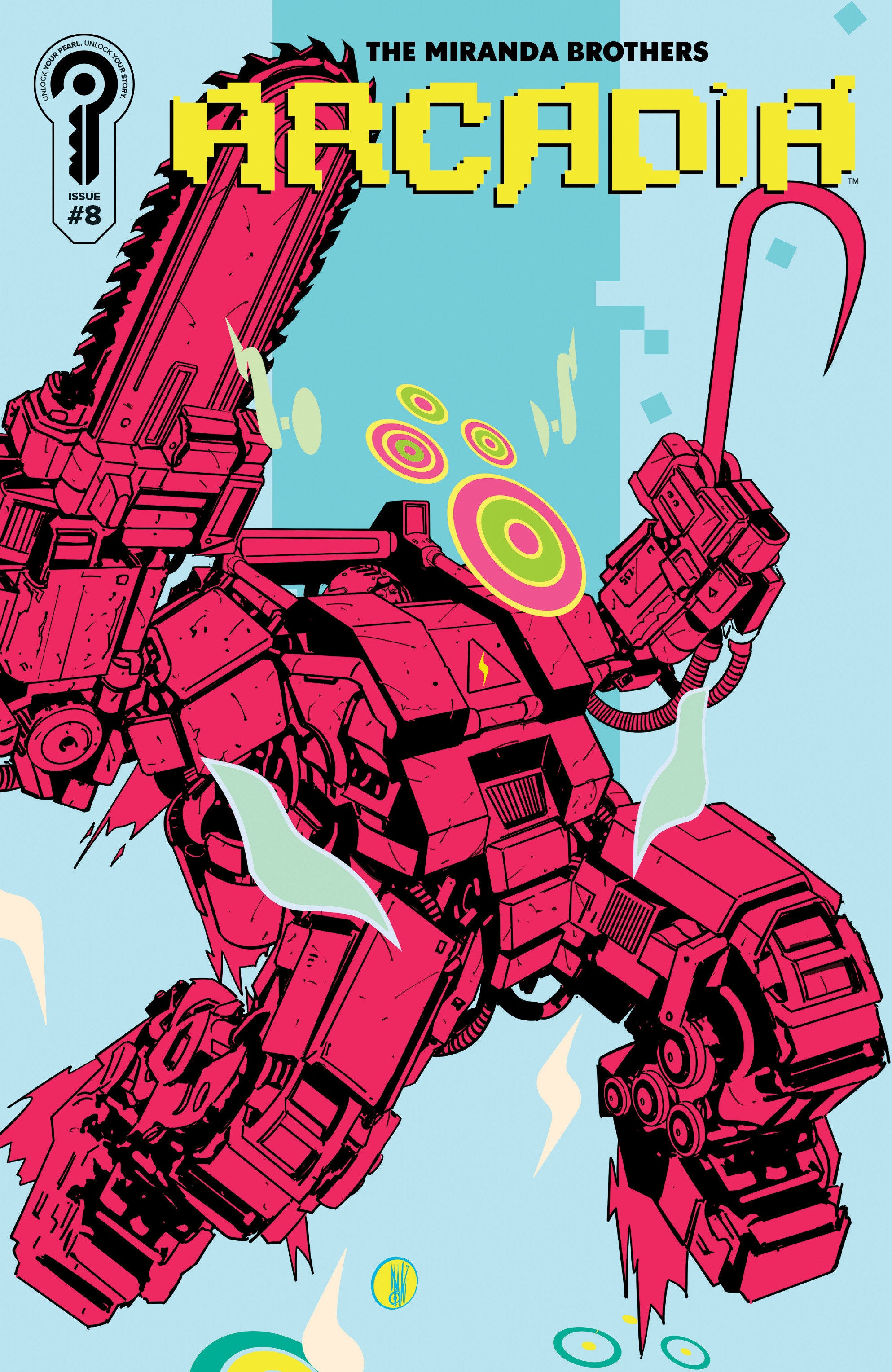 Arcadia #8 Cover Cover A - Inaki Miranda