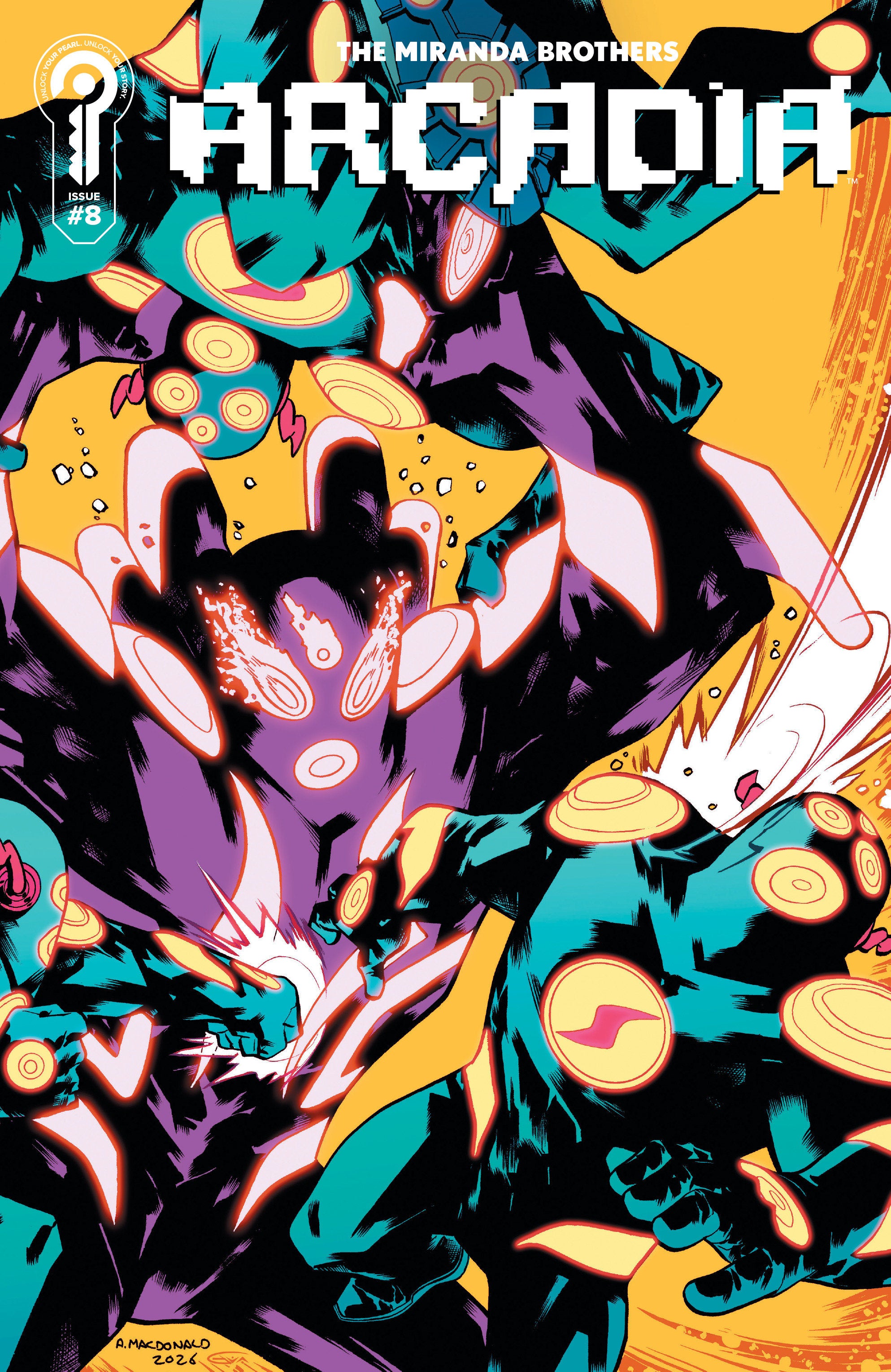 Arcadia #8 Cover Cover B - Andy MacDonald