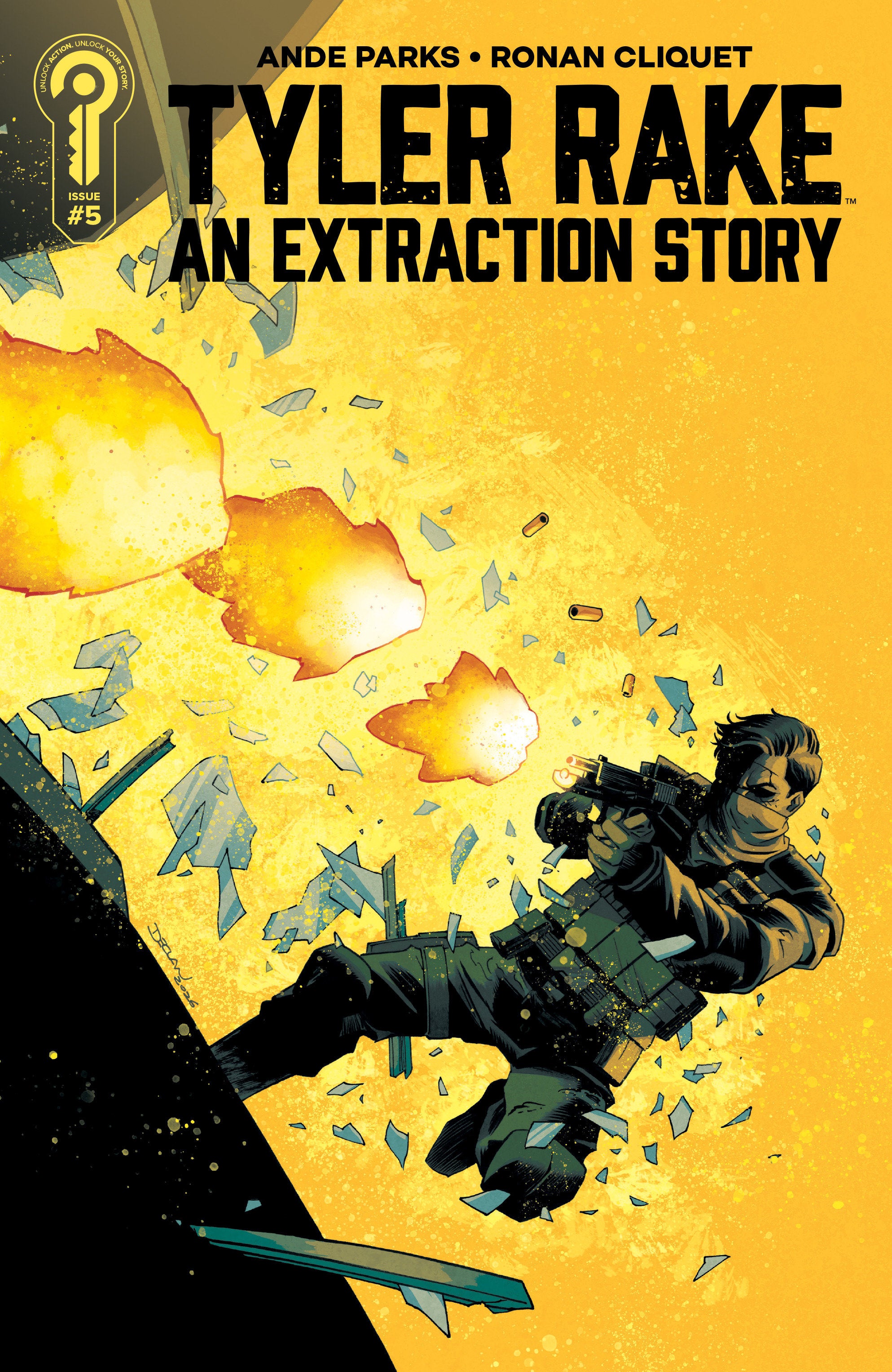 Tyler Rake: An Extraction Story #5 Cover Cover A - Declan Shalvey