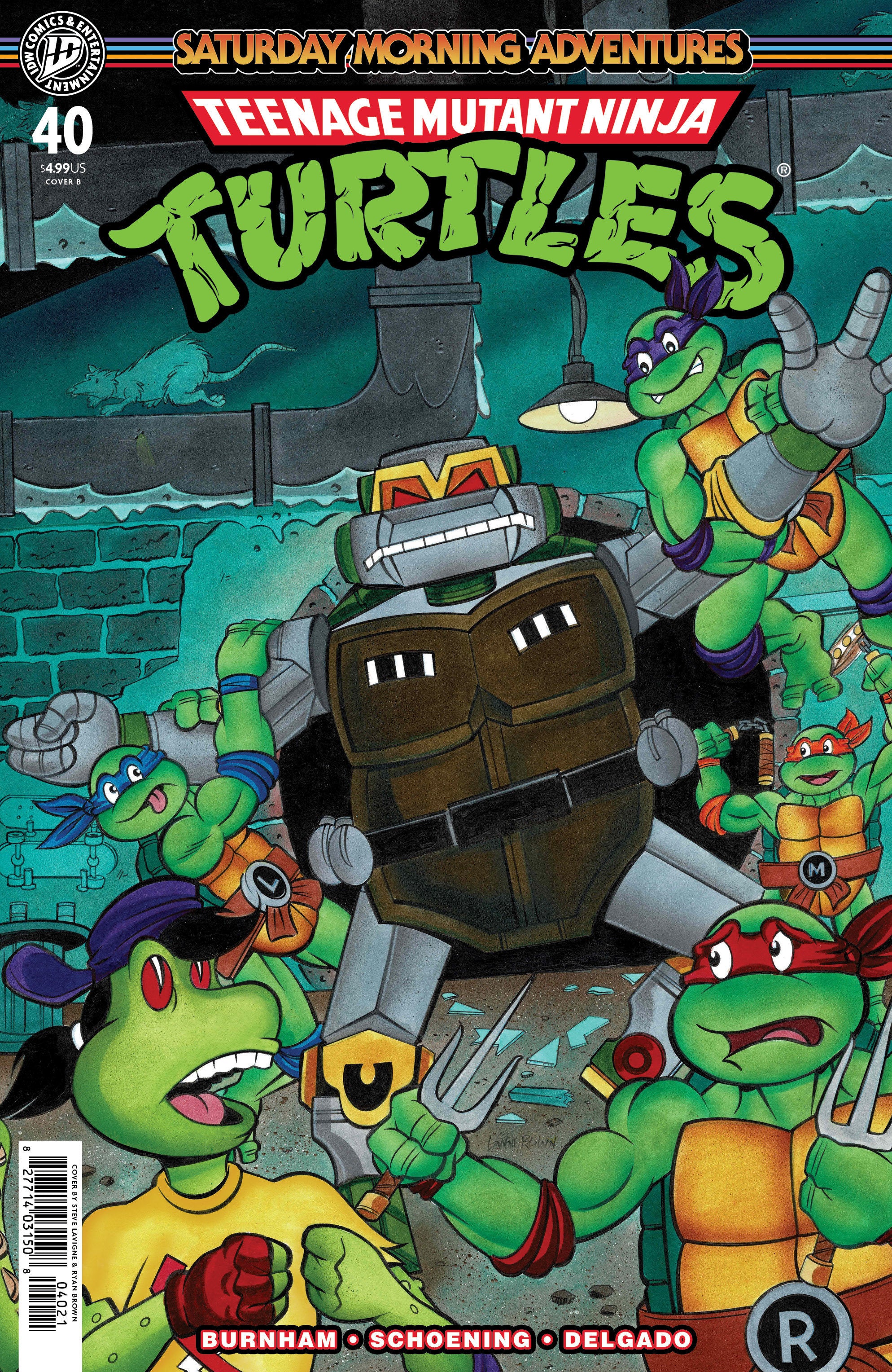 TMNT Saturday Morning Adventures II #40