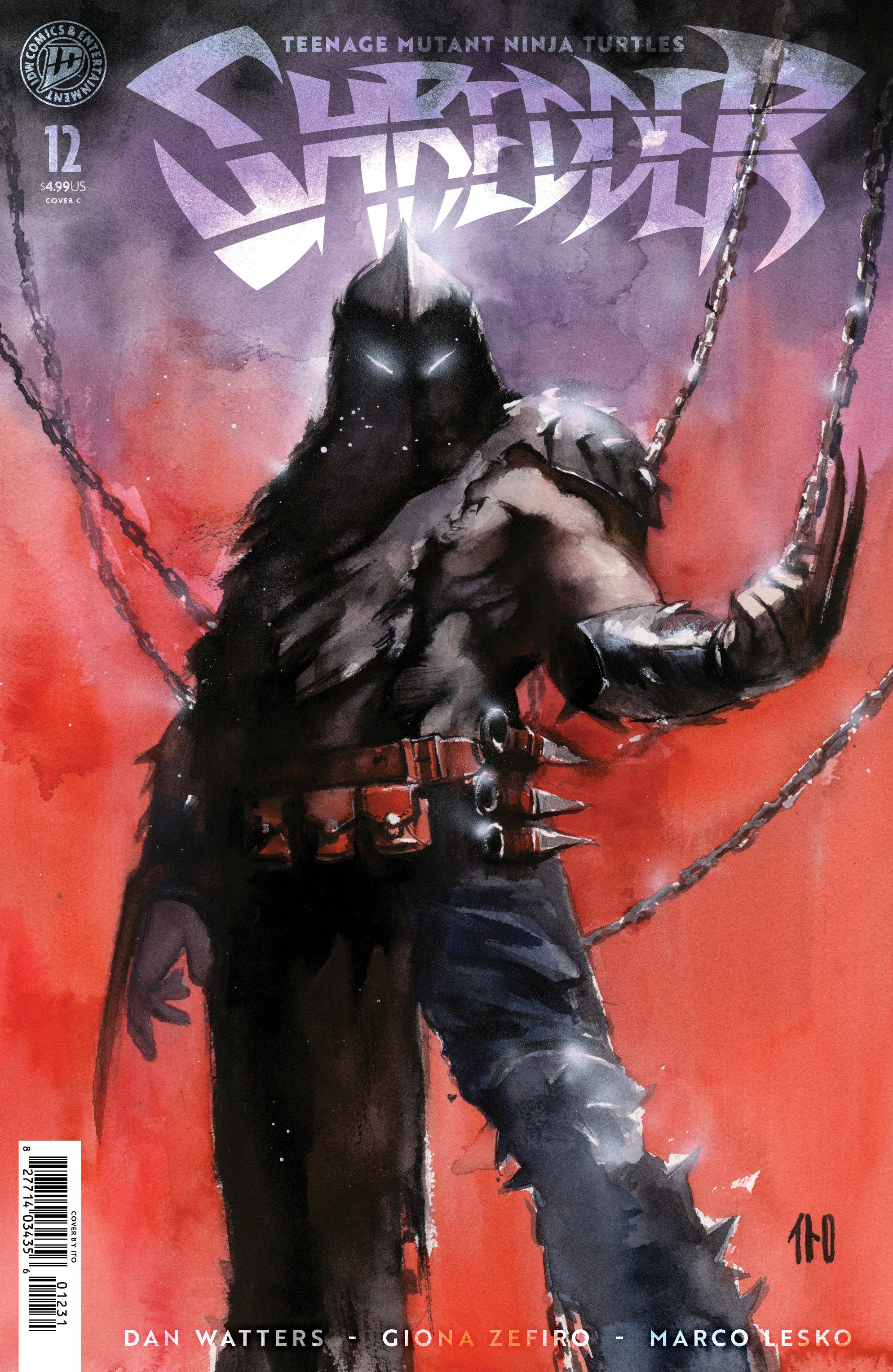 Teenage Mutant Ninja Turtles: Shredder #12 Cover C - Ito