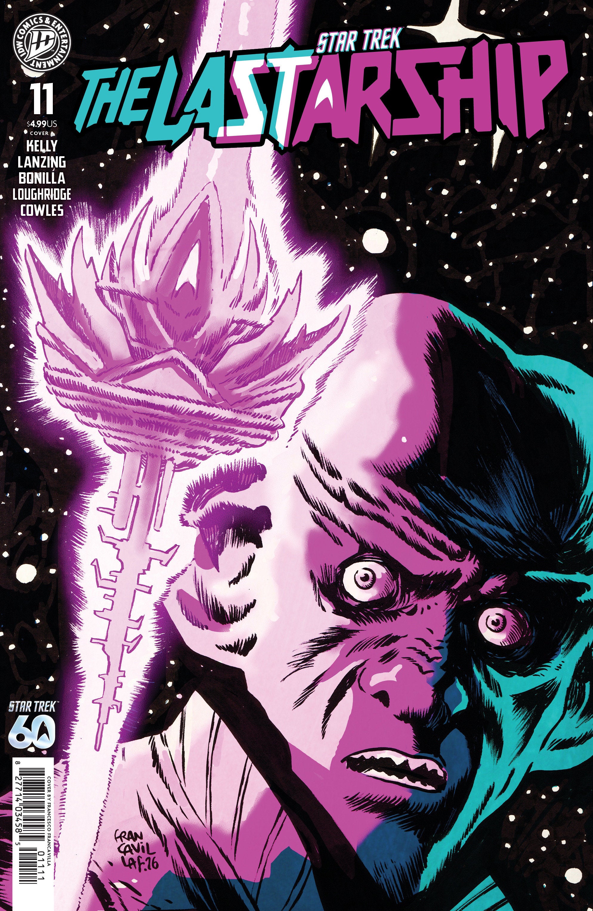 Star Trek: The Last Starship #11 Cover A - Francavilla