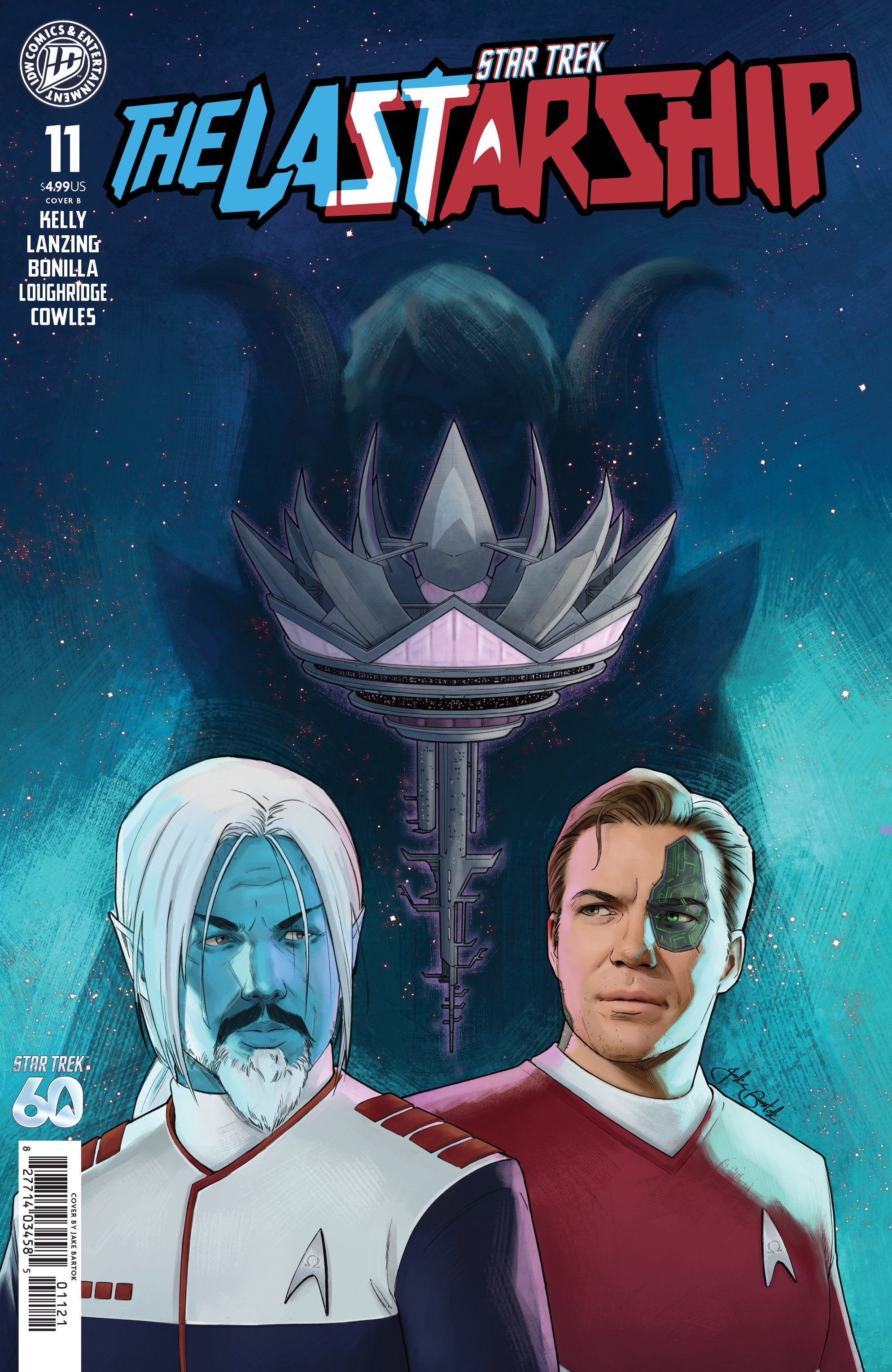 Star Trek: The Last Starship #11 Cover B - Bartok
