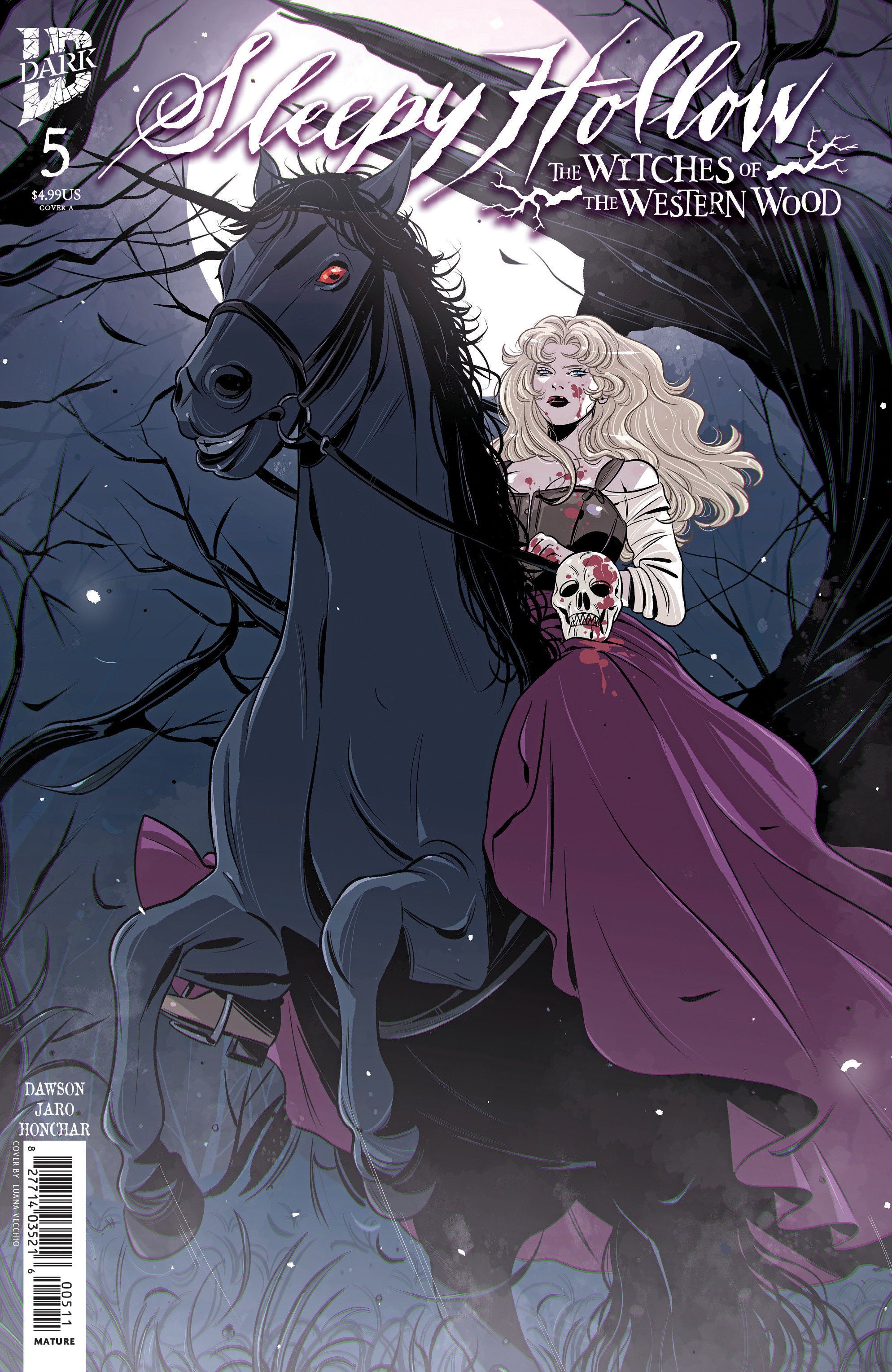 Sleepy Hollow: The Witches of the Western Wood #5 Cover A - Vecchio