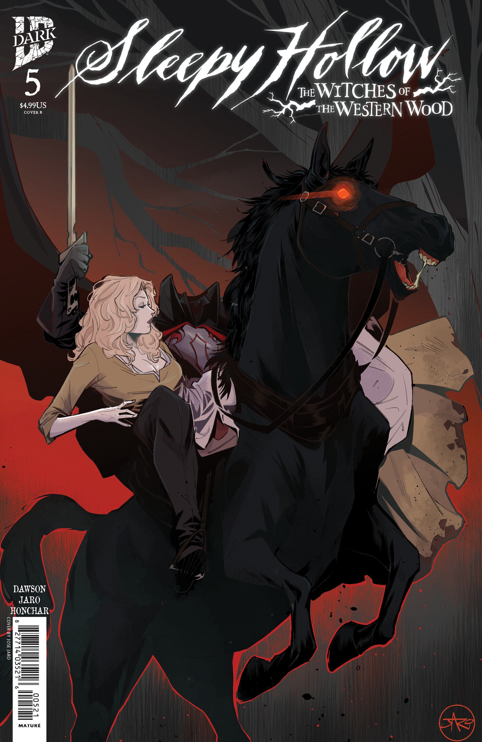 Sleepy Hollow: The Witches of the Western Wood #5 Cover B - Jaro