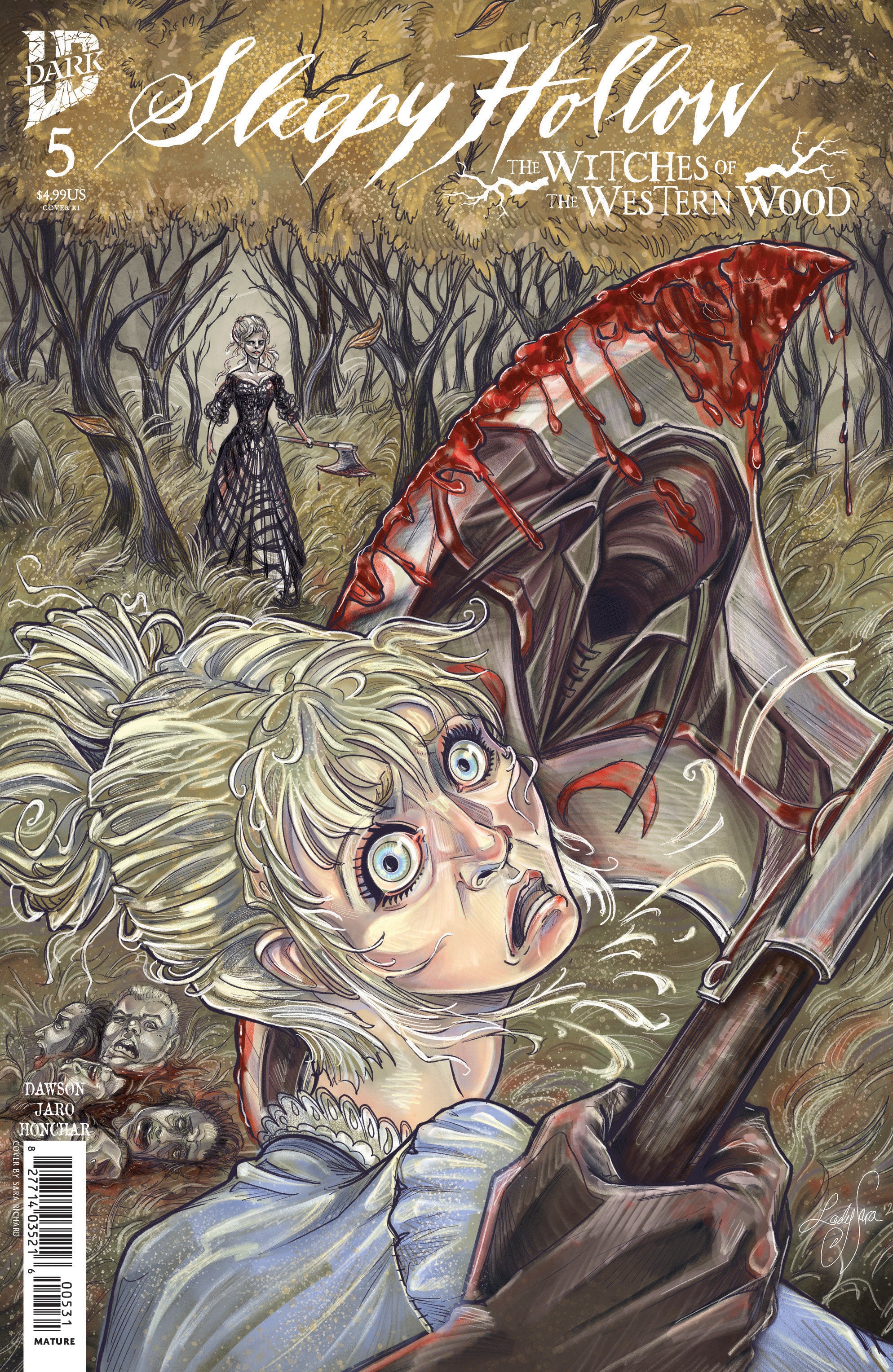 Sleepy Hollow: The Witches of the Western Wood #5 Cover C - RI (10) (Richard)