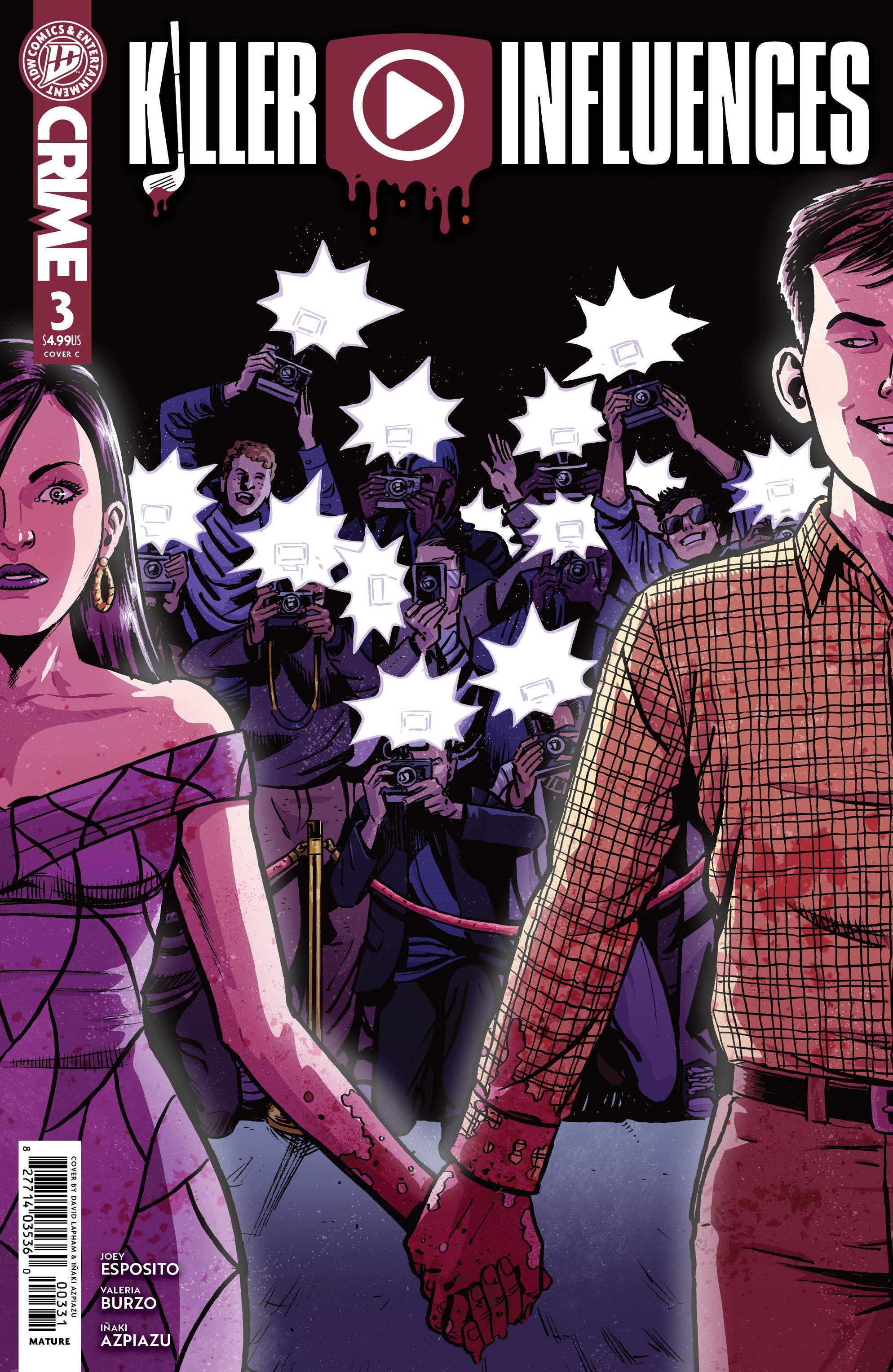 Killer Influences #3 Cover C - Lapham