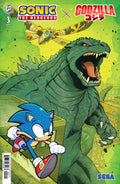 Sonic the Hedgehog x Godzilla #3