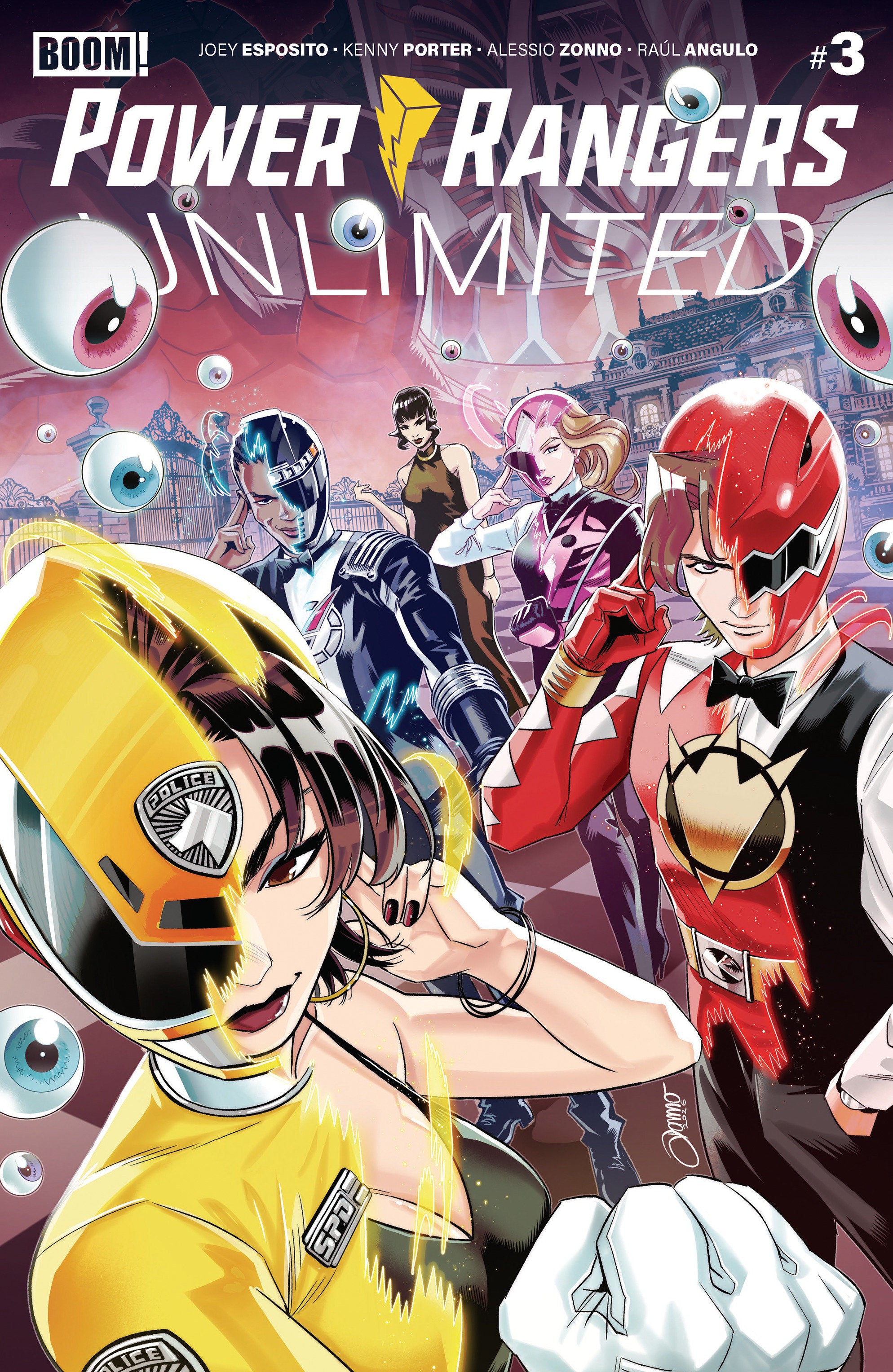 Power Rangers Unlimited #3 Cover A - Main (Dressed, Zonno)