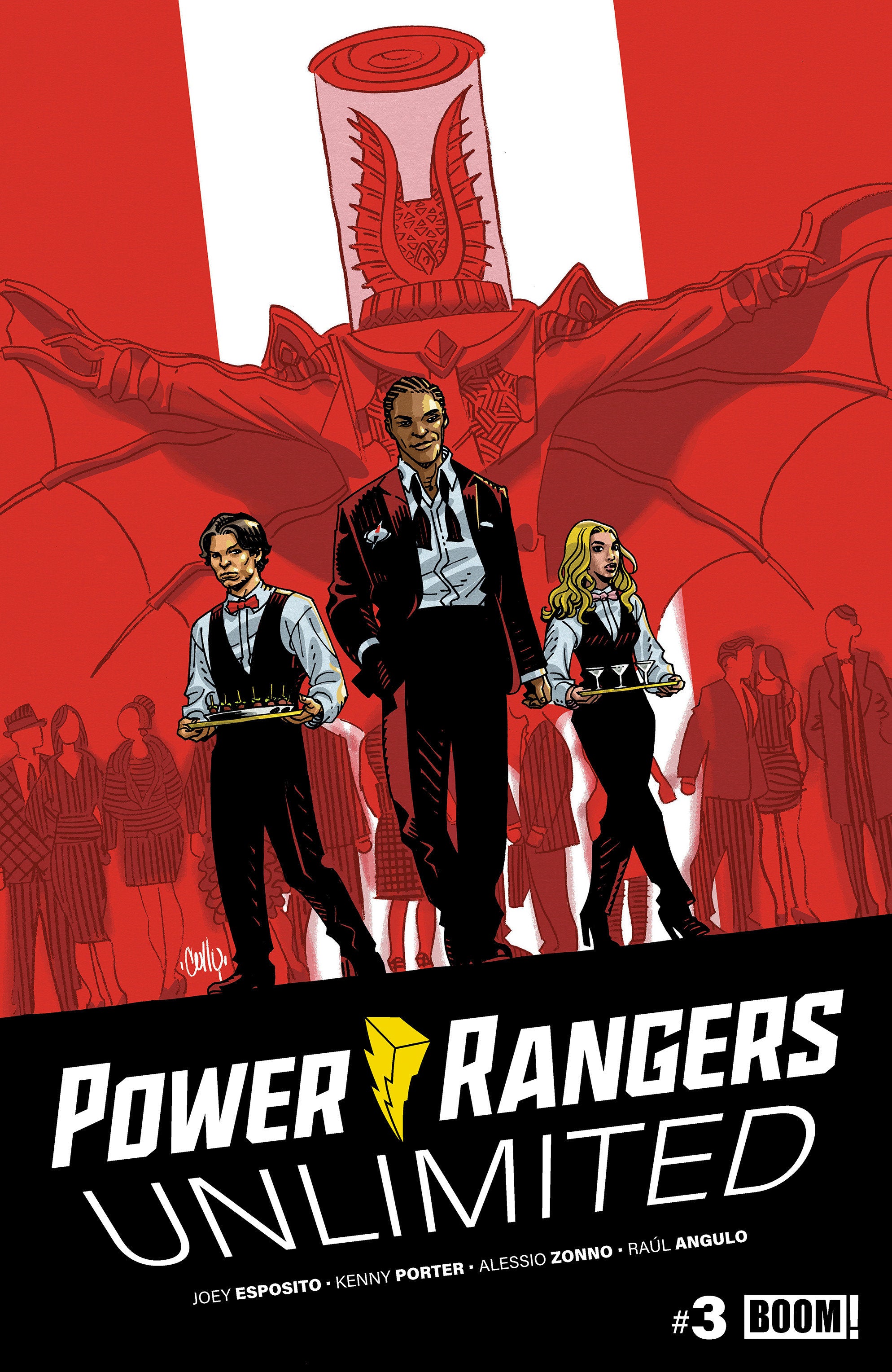 Power Rangers Unlimited #3 Cover D - Dressed, Hamner