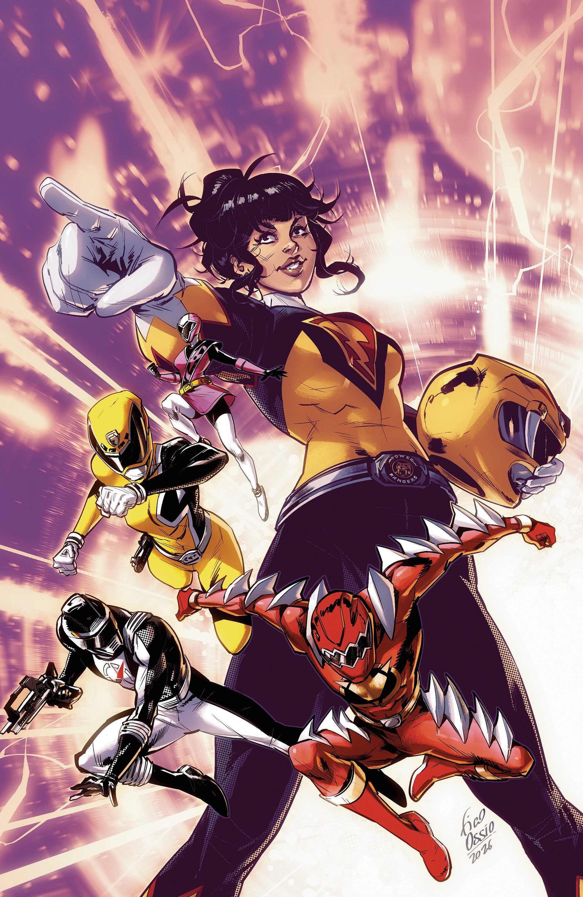 Power Rangers Unlimited #3 Cover I - Full Art, Ossio