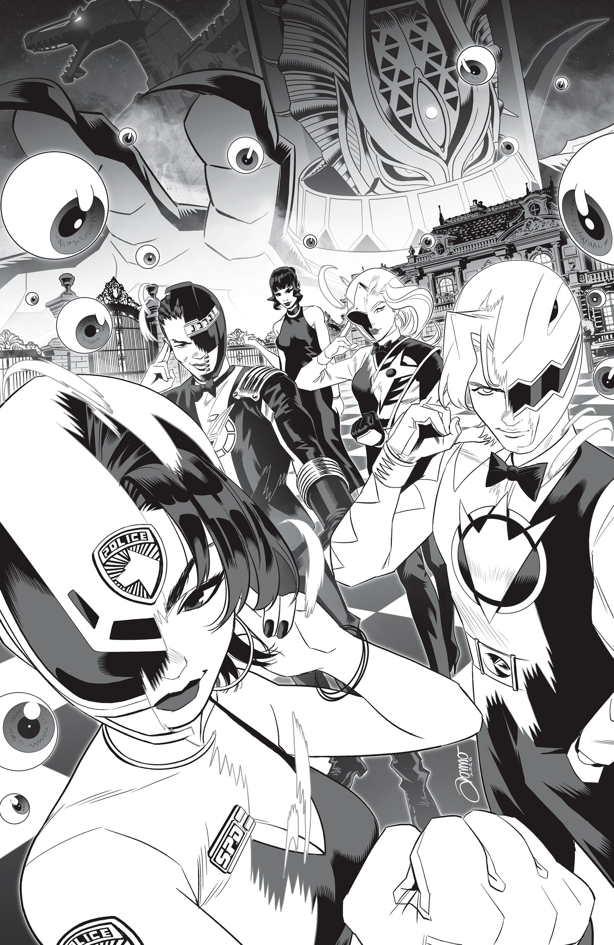 Power Rangers Unlimited #3 Cover F - Unlimited (Full Art, Zonno)
