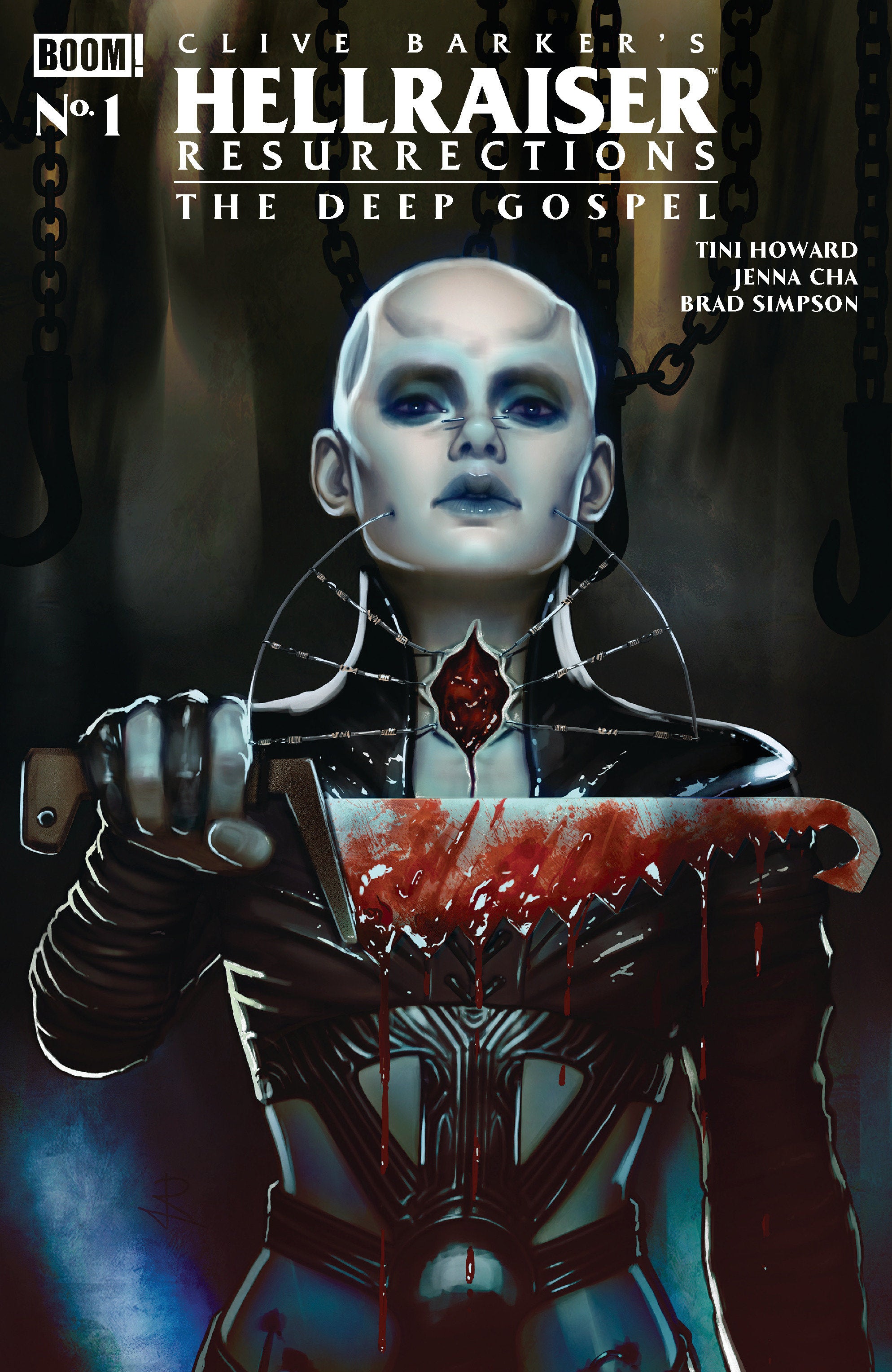 Hellraiser: Resurrections - The Deep Gospel #1 Cover A - Main (Dressed, Puebla)